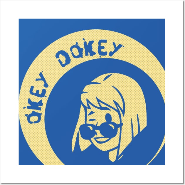 Okey Dokey Lucy Wall Art by katmargoli